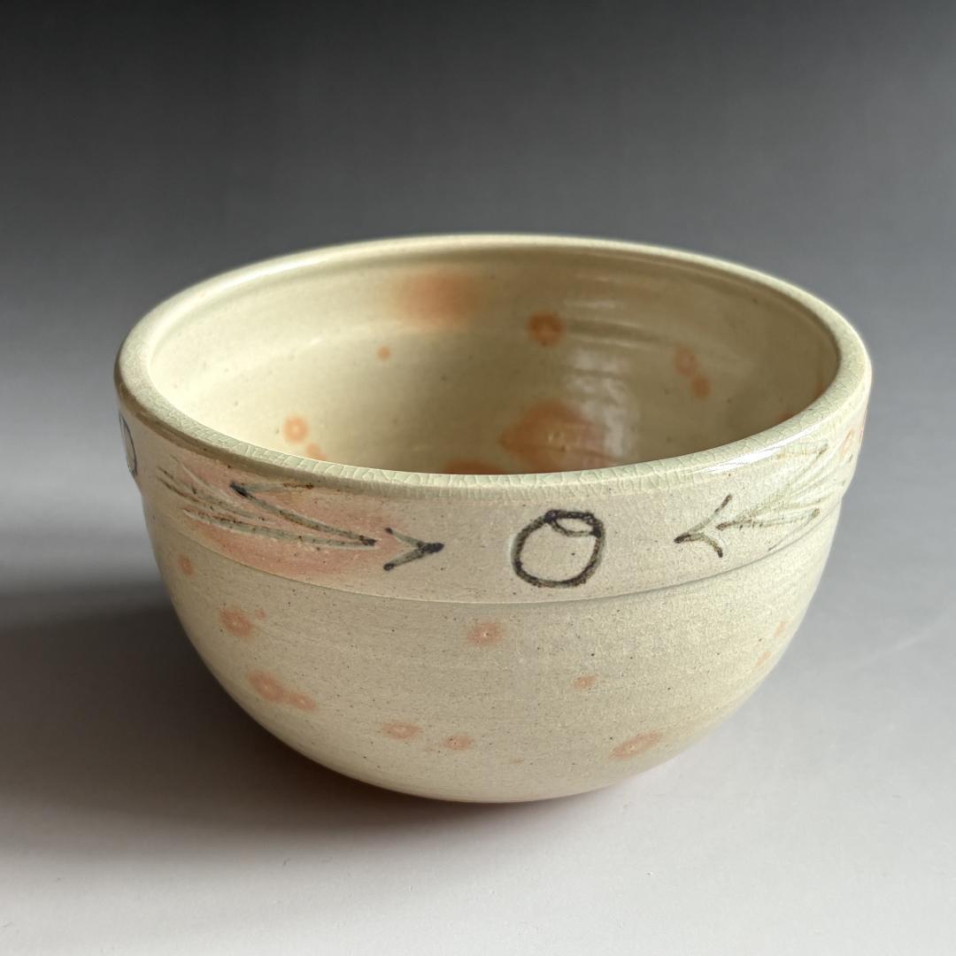 阿漕窯　翠峰作　御本　つぼつぼ　建水　茶道具