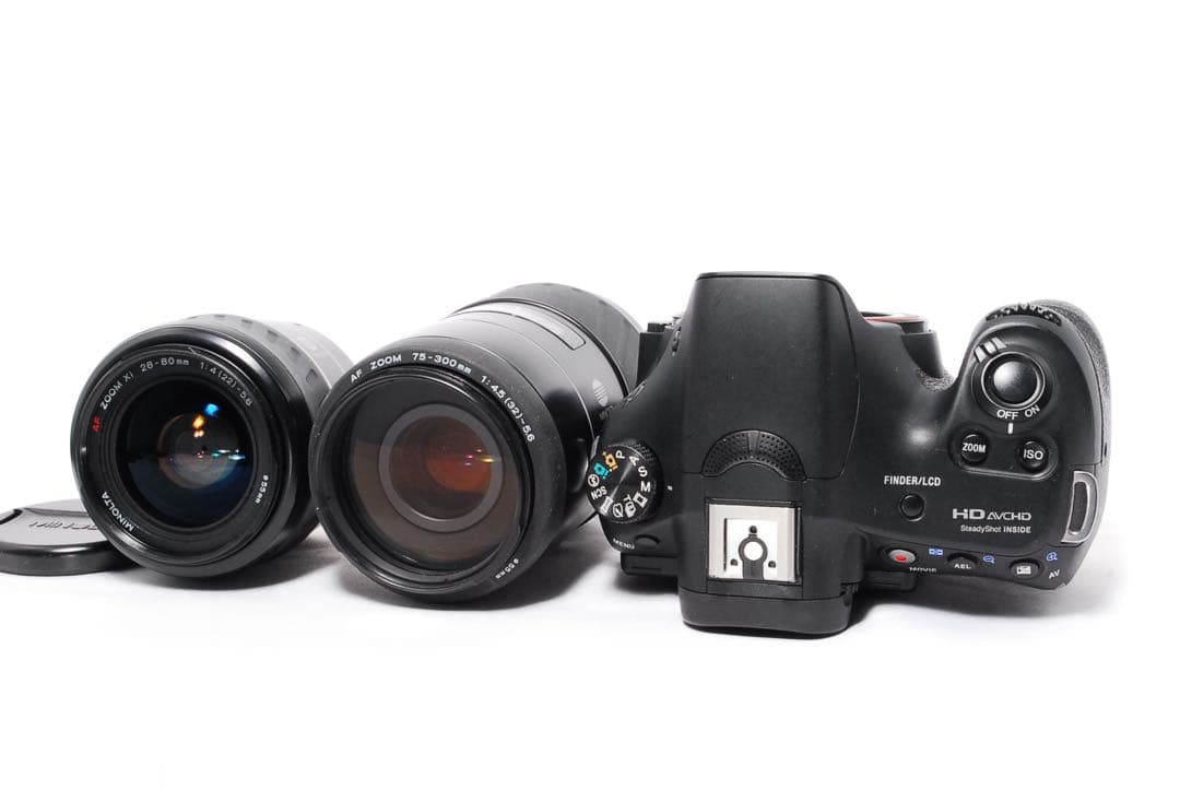ショット数僅か◆SONY α58◆一眼レフカメラ◆すぐ使える◆標準＆超望遠レンズ