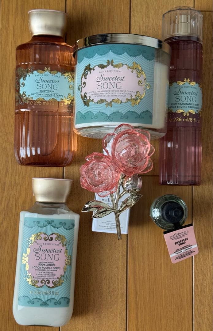 Bath&Body Works Sweetest Song ボディケアセット
