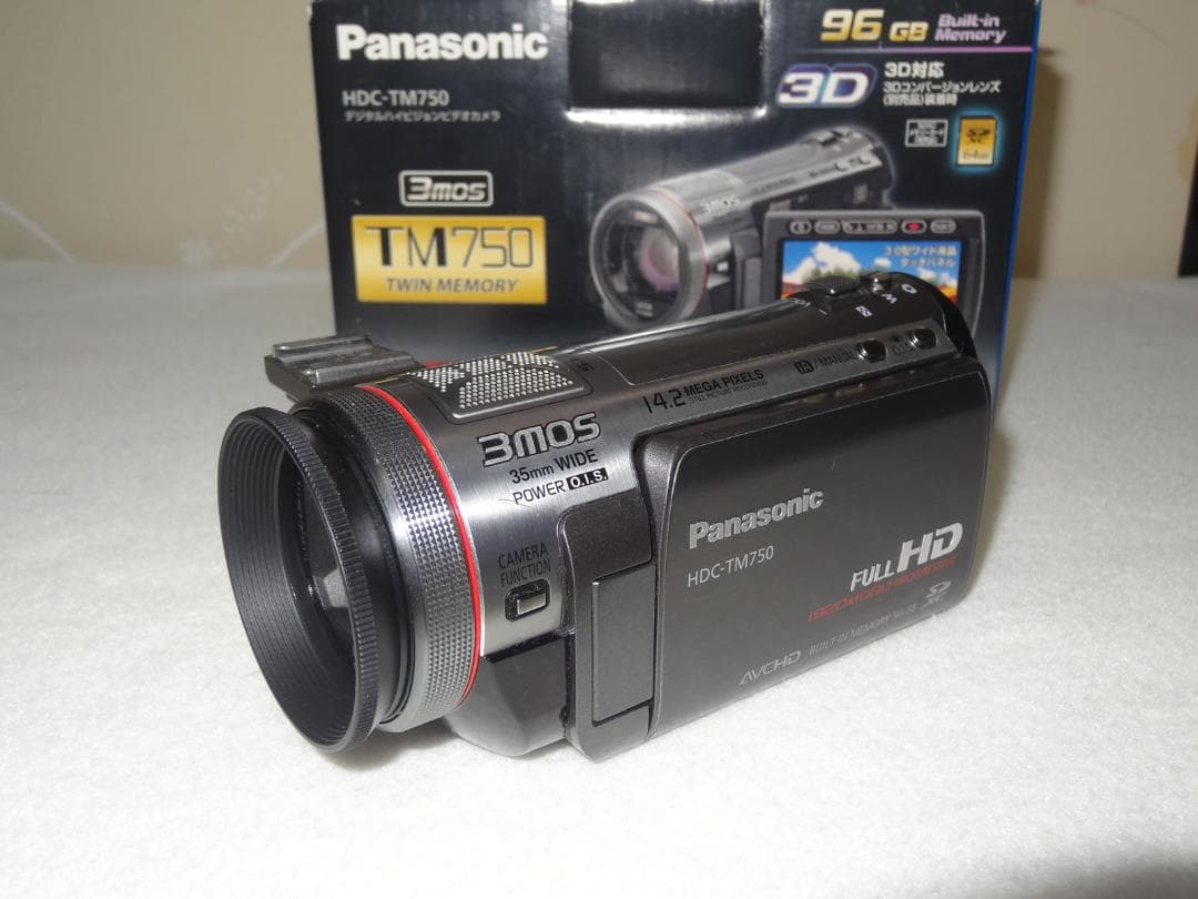 Panasonic HDC-TM750 ビデオカメラ 動作品