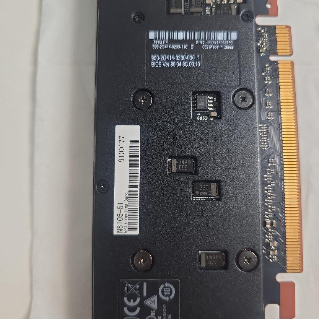 NVIDIA Tesla P4 グラフィックボード