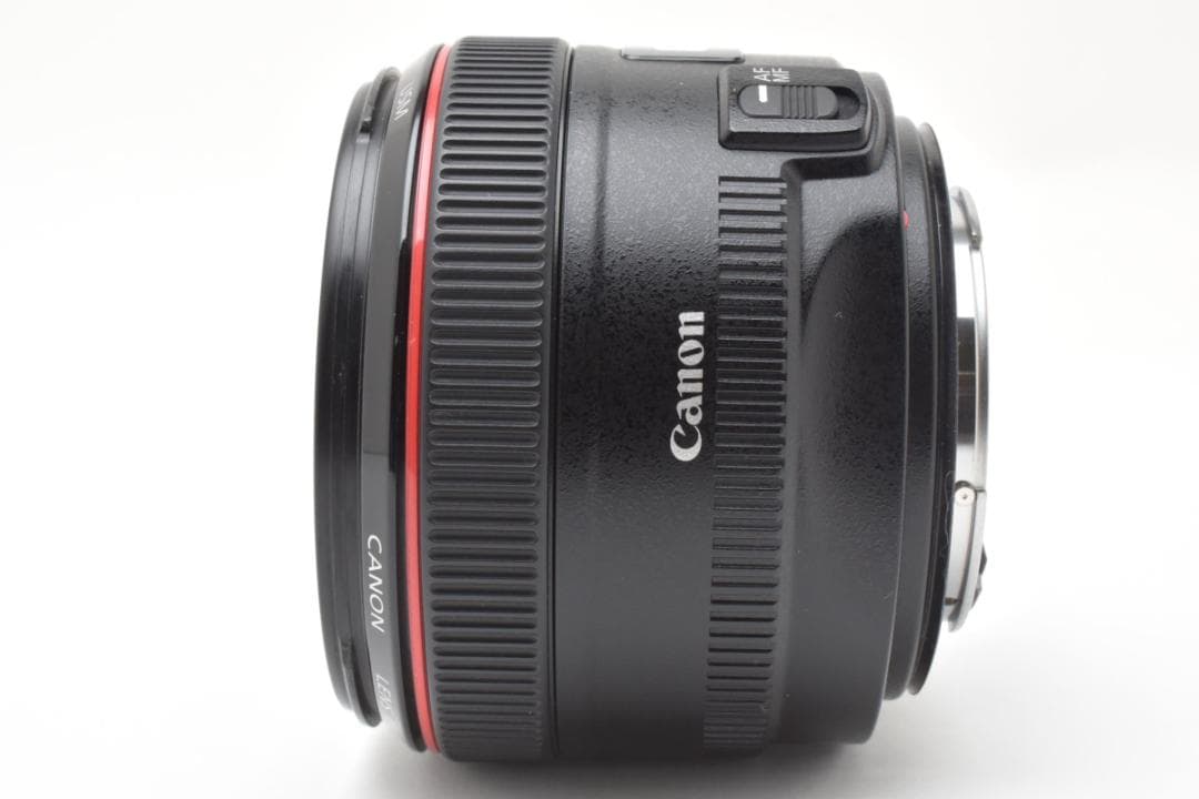 CANON EF 50mm F1.2L USM 純正フード付属 ★
