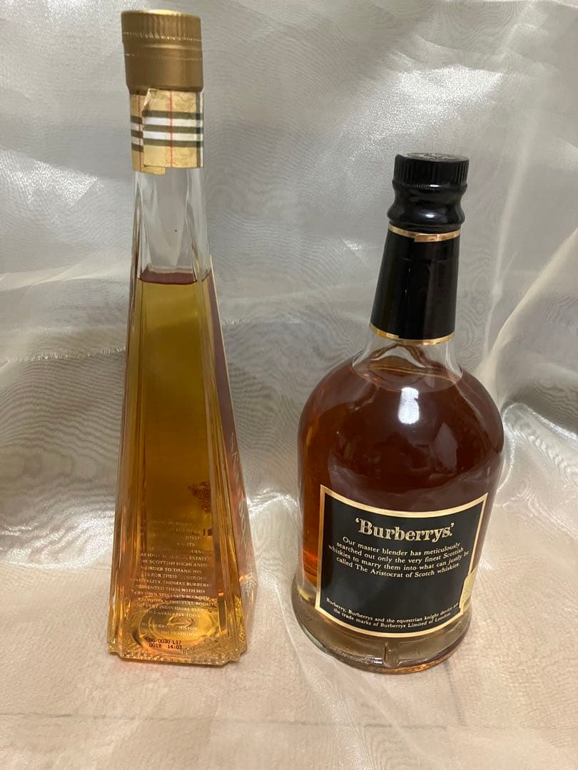【お値下げ中】Burberry's バーバリーズ　スコッチウイスキー2本セット