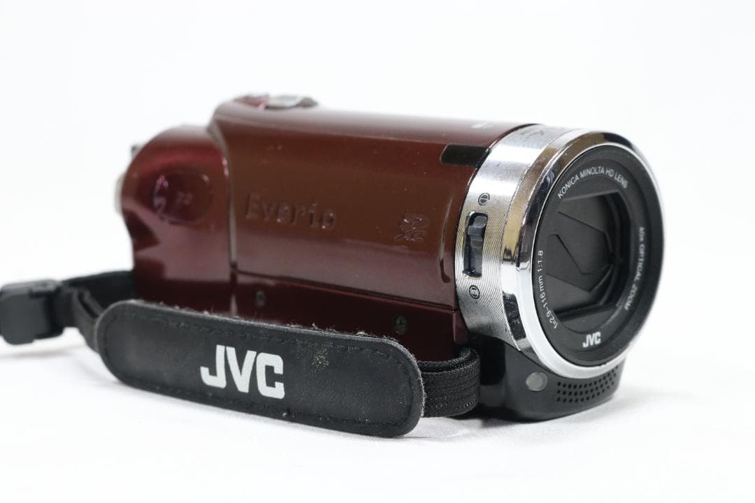 【完動品】JVC Everio GZ-E265-R ビデオカメラ [返品保証]