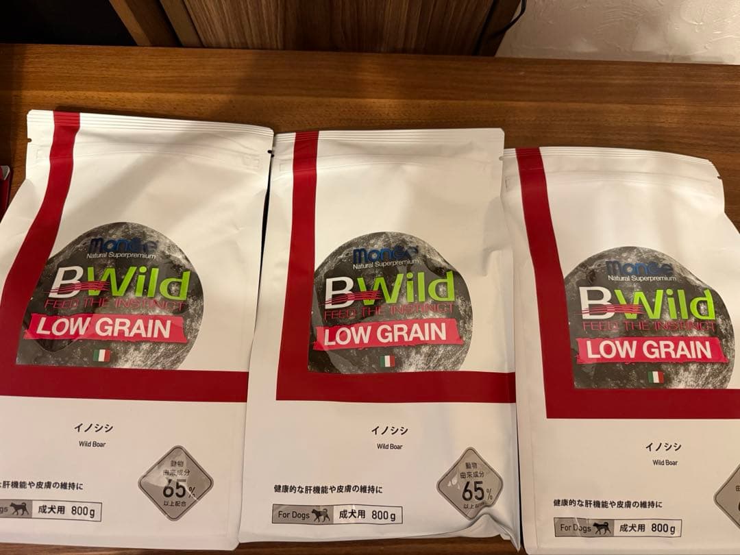 ドッグフード B-WILD イノシシ アダルト まとめ売り 5.4kg 未開封