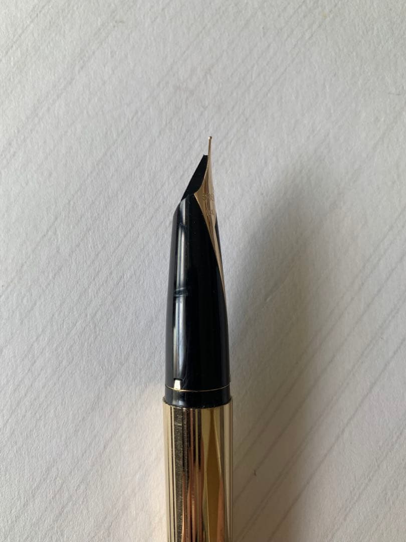 Sheaffer シェーファー インペリアル 万年筆 ゴールド 14Kペン先