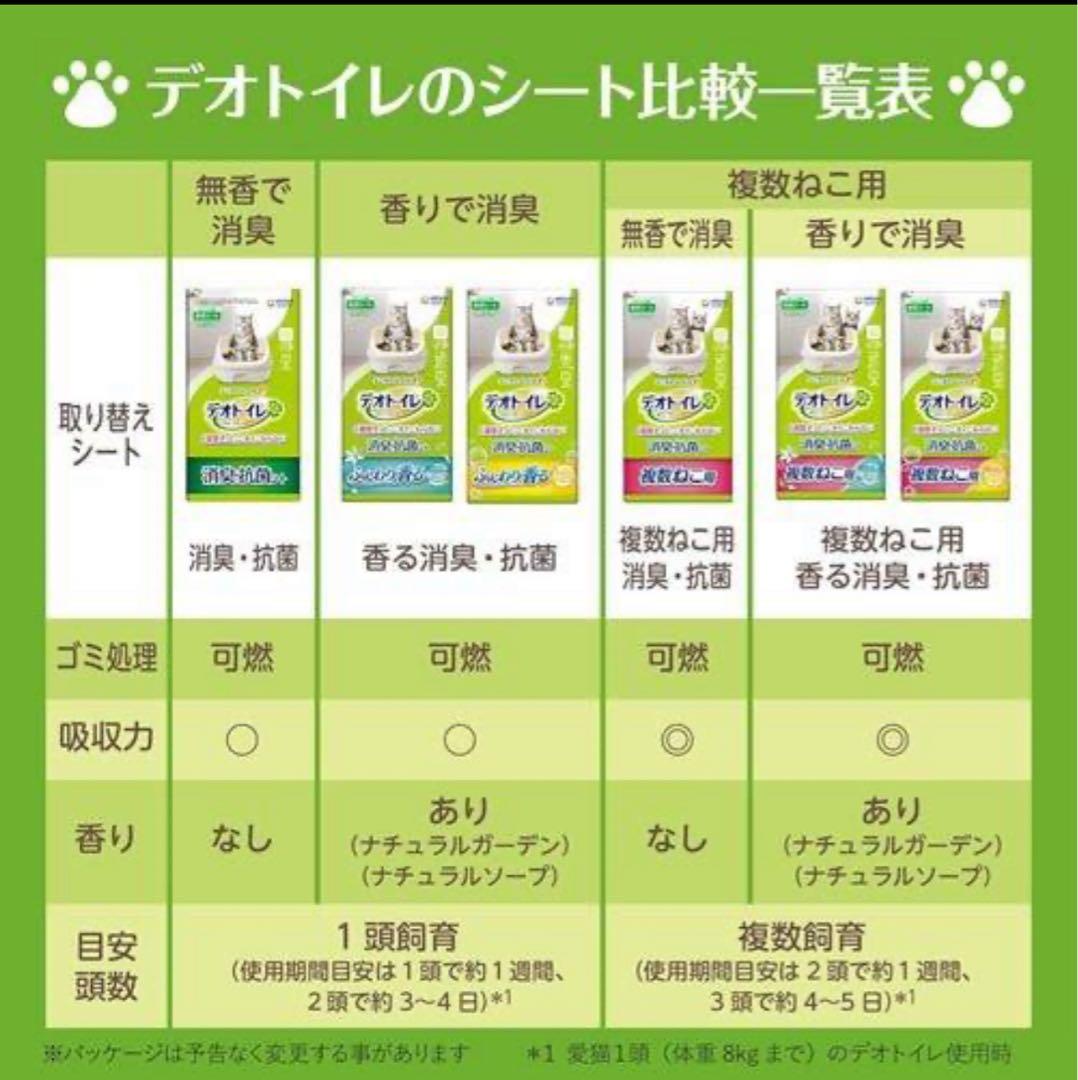 デオトイレ消臭・抗菌シート20枚×6袋セット