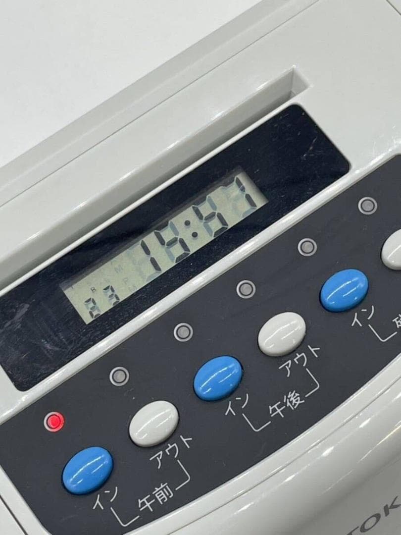 ★清掃済　説明書カード付 TOKAI タイムレコーダー TR-001s 6欄印字