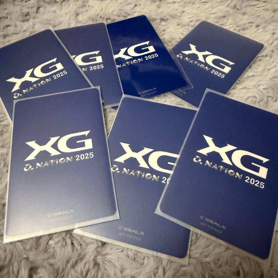 XG a-nation 限定　トレカ　ラキドロ　7枚　コンプリートセット　コンプ