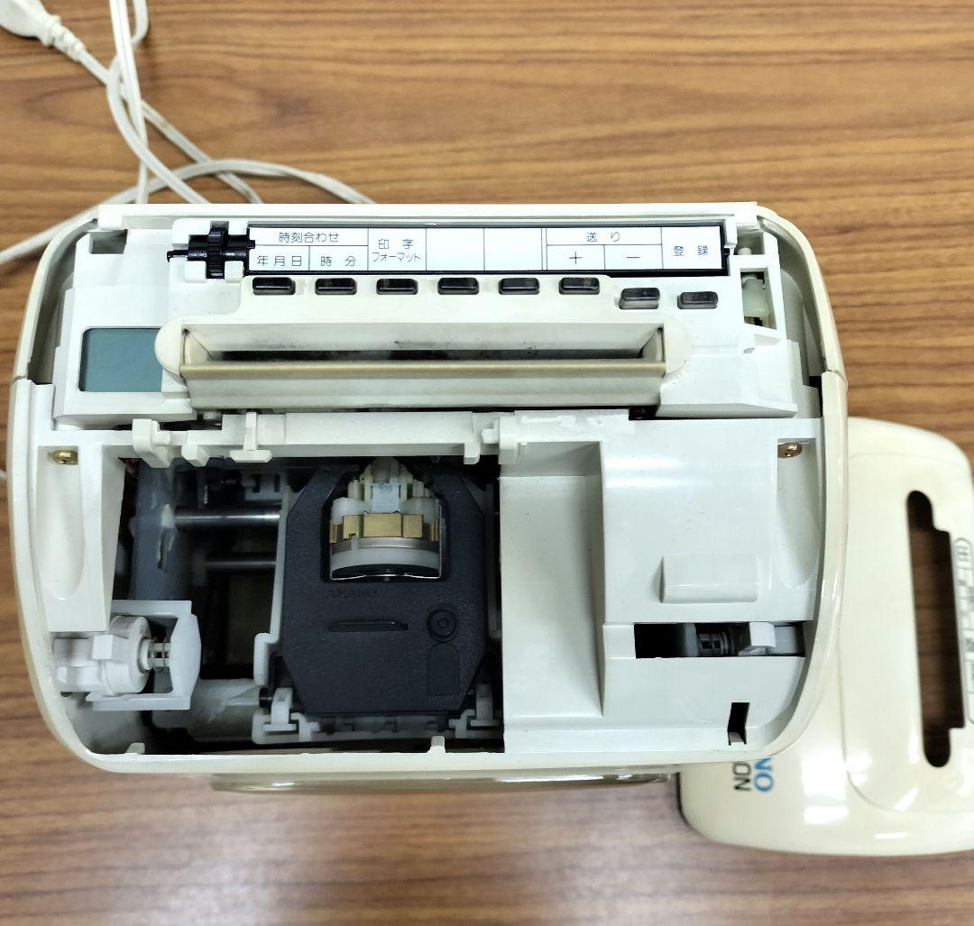 AMANO EX 3000N クォーツ時計、中古品