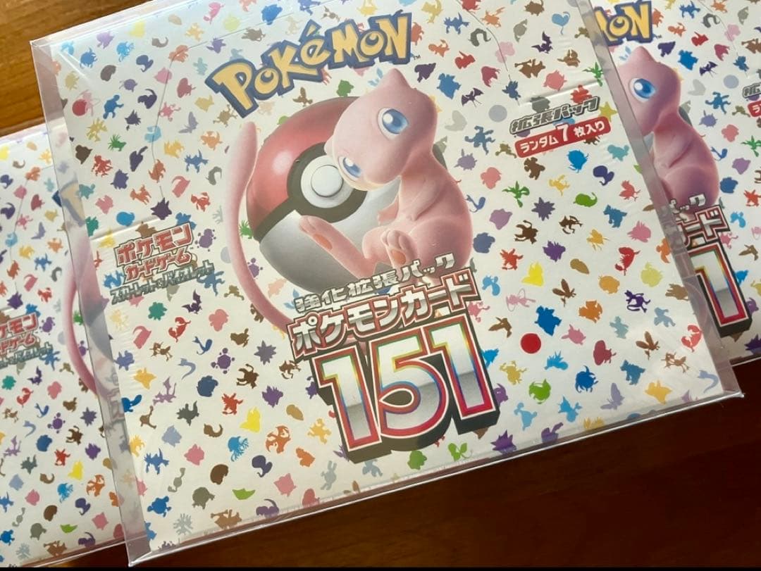 【シュリンク付き】ポケモンカード151 スカーレット&バイオレット 強化拡張