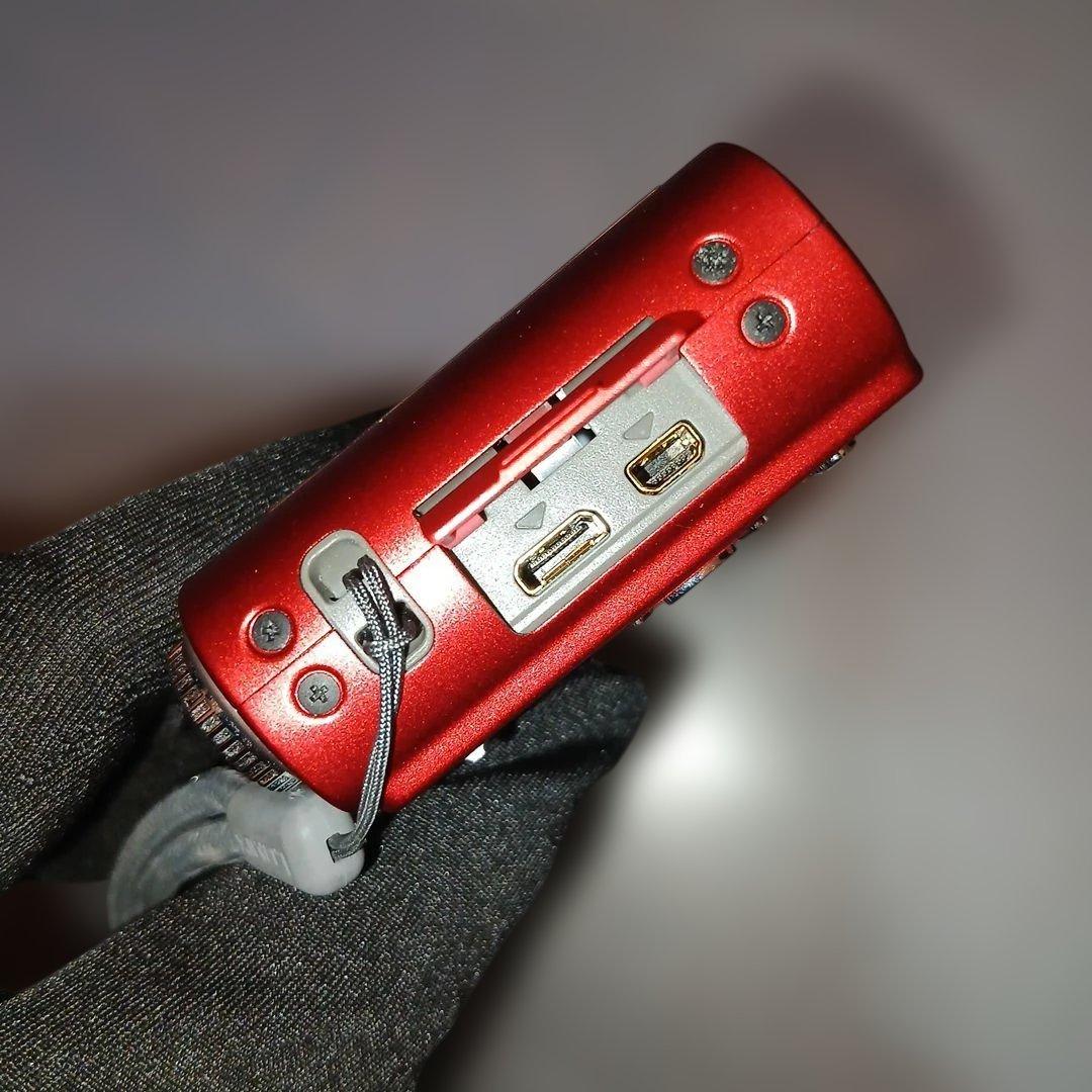 【ジャンク品】Panasonic LUMIX DMC-ZX1 レッド