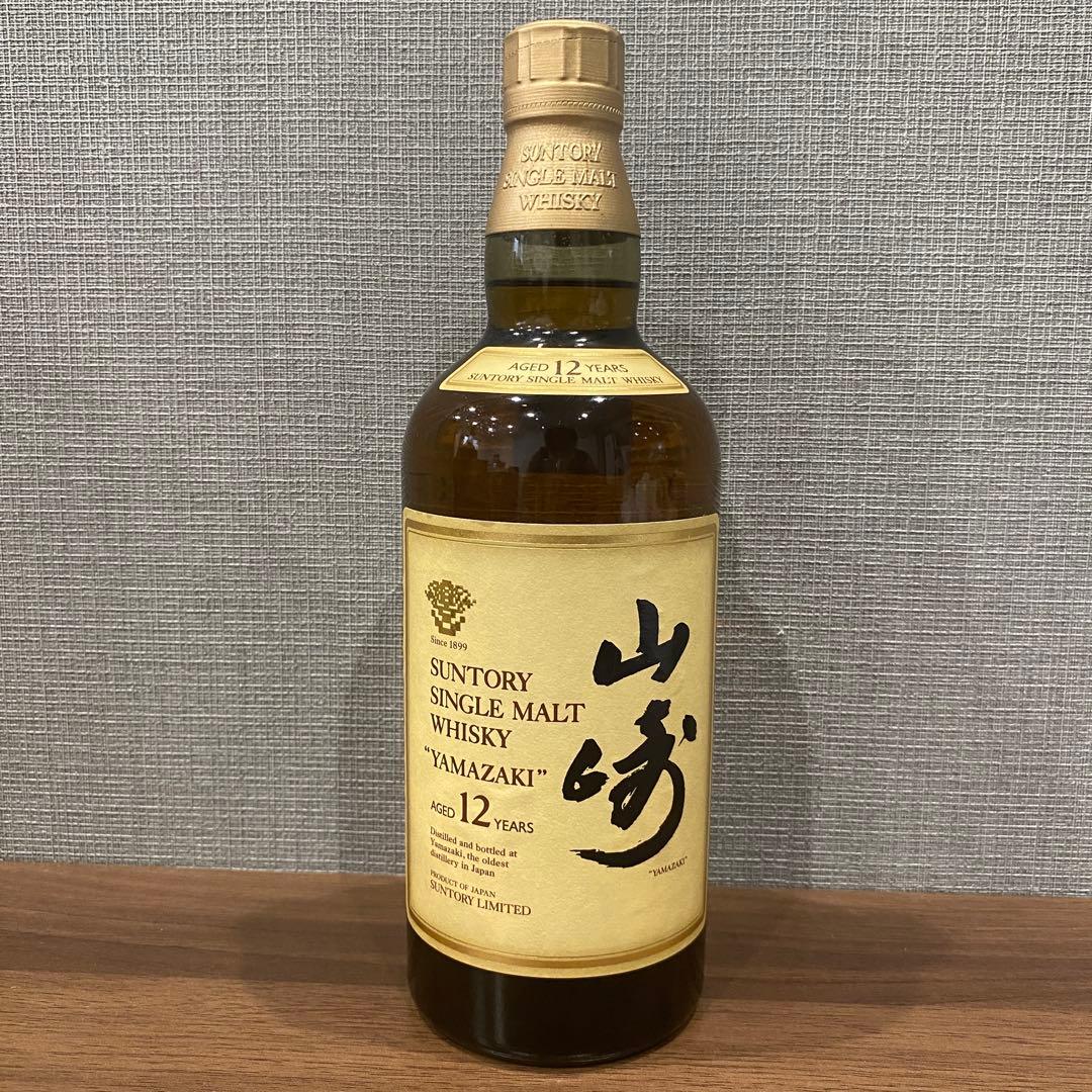 【未開栓】サントリー シングルモルト 山崎12年 750ml