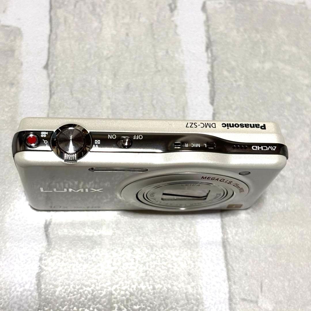 Panasonic デジカメ　LUMIX DMC-SZ7 ホワイト