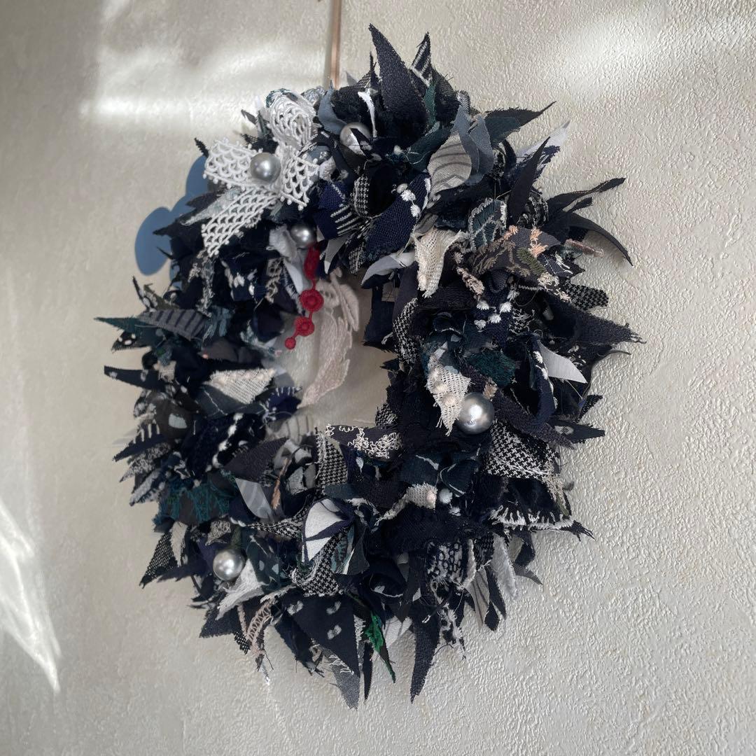 ミナペルホネン ⭐️ ハンドメイド ⭐️ シックな大人 可愛い リース 限定1点