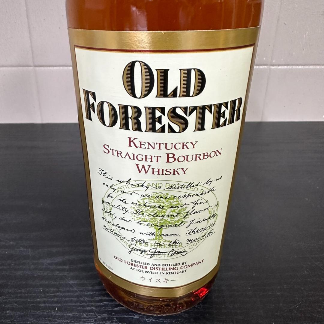 新品　OLD FORESTER オールドフォレスター　ウイスキー 750ml