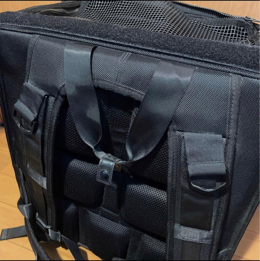 美品　MANDARINE BROTHERS レインカバー付き キャリーバッグ