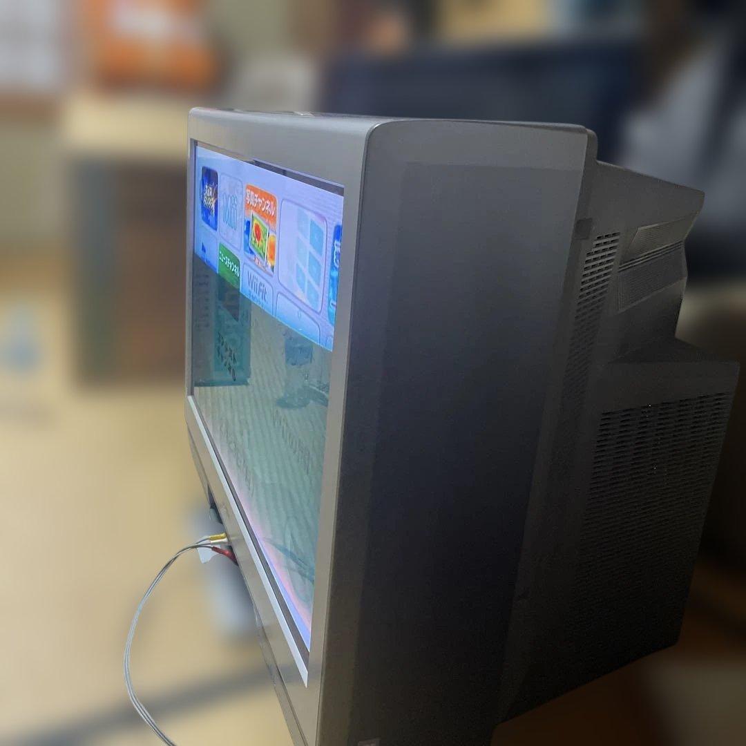希少 TOSHIBA 36DX100 地デジ内蔵 ブラウン管テレビ