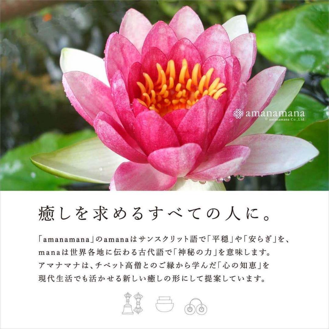 アマナマナ チベット・シンギングボウル 小/14cm ロゴ入り 渋金加工
