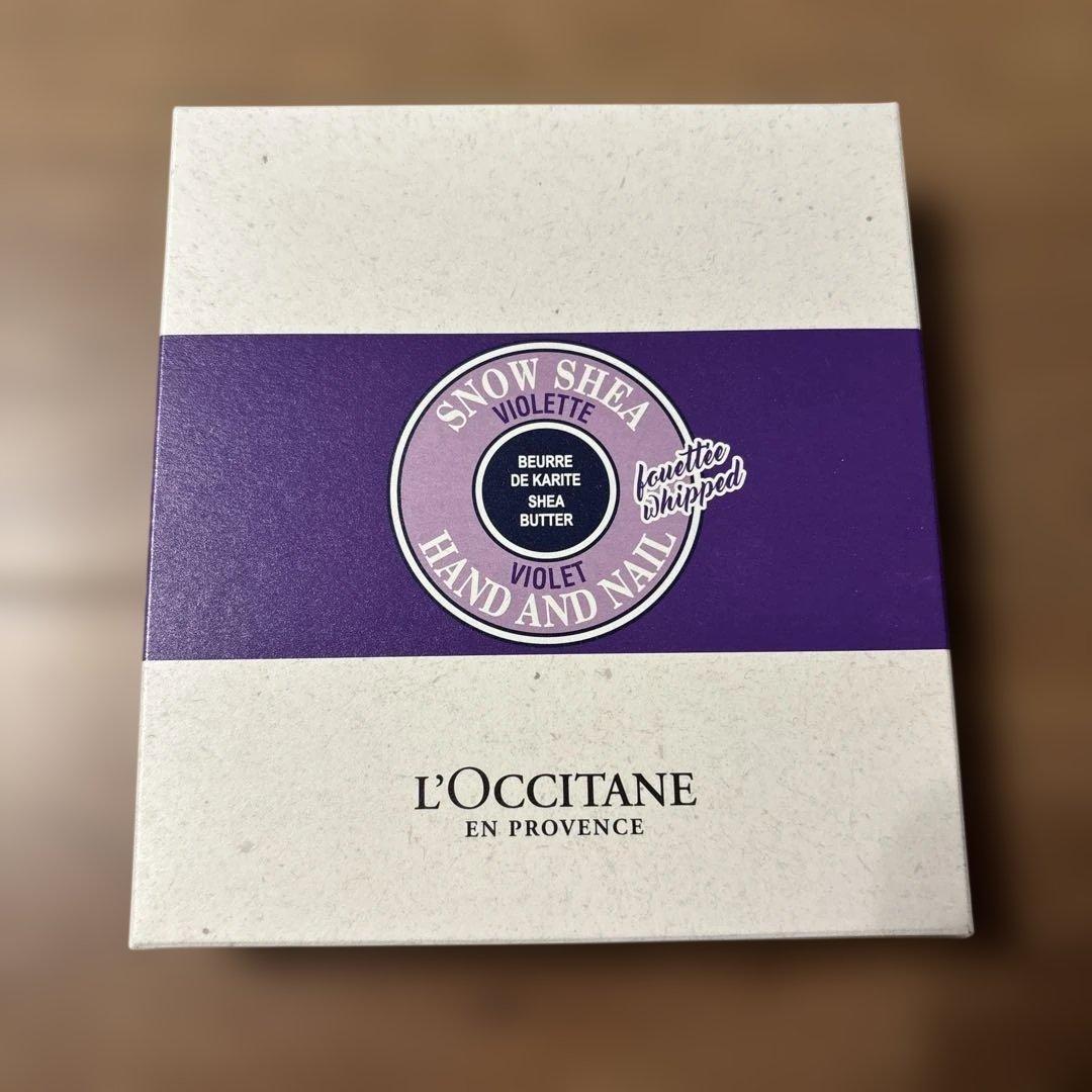 本日のみ最終お値下L'OCCITANE カムクアットスノーシアハンドネイル2