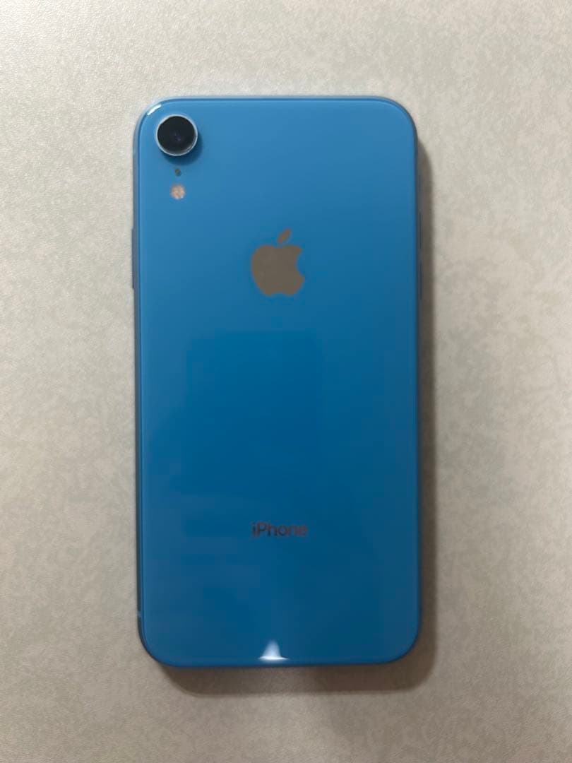 iPhone XR 本体（初期化済、SIMフリー、バッテリー80%、128GB）
