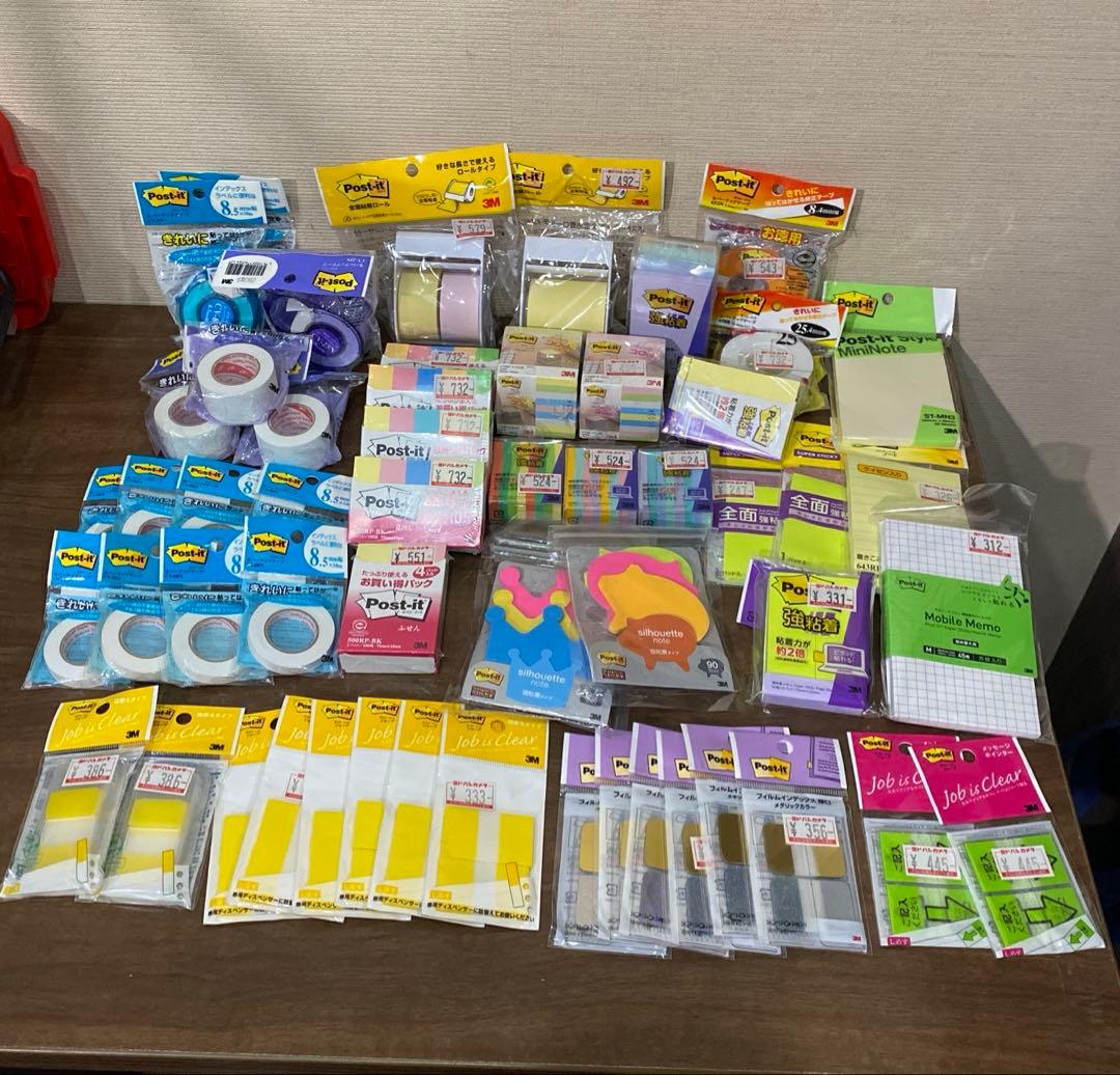 ぺ*い様 ポストイット post-it 他 付箋 メモ帳 勉強 学生 ノート ま