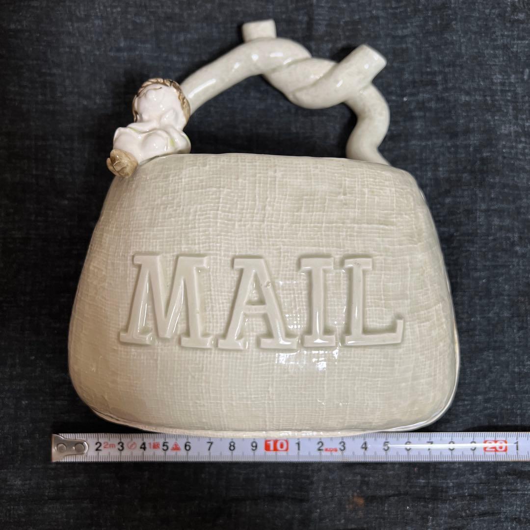 Fitz & Floydの1970年　陶器メールホルダー MAIL 置物