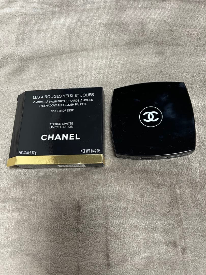 新品 CHANELレ キャトル ルージュ ユー エ ジュ957タンドレス
