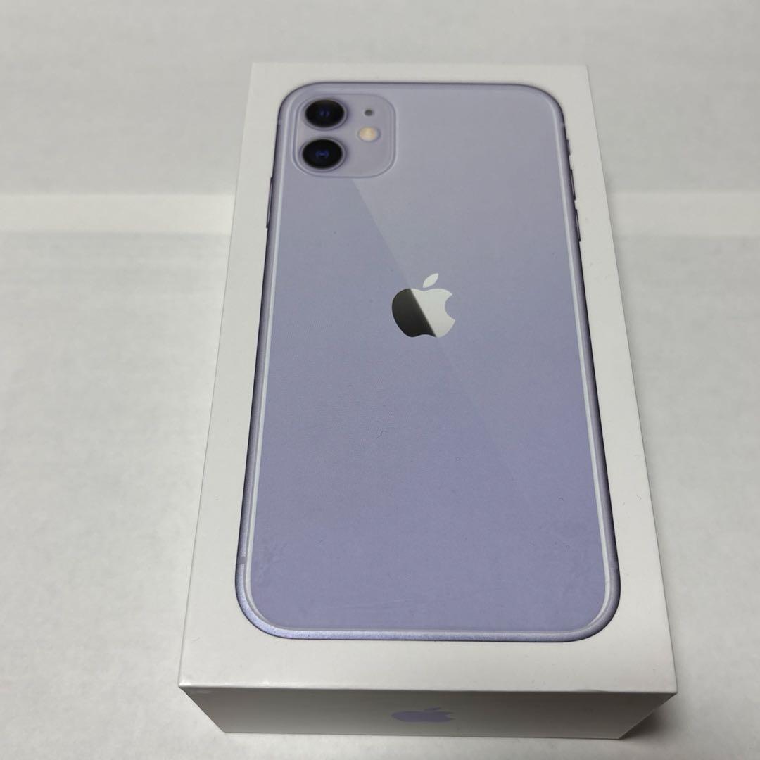 iPhone 11 本体　パープル