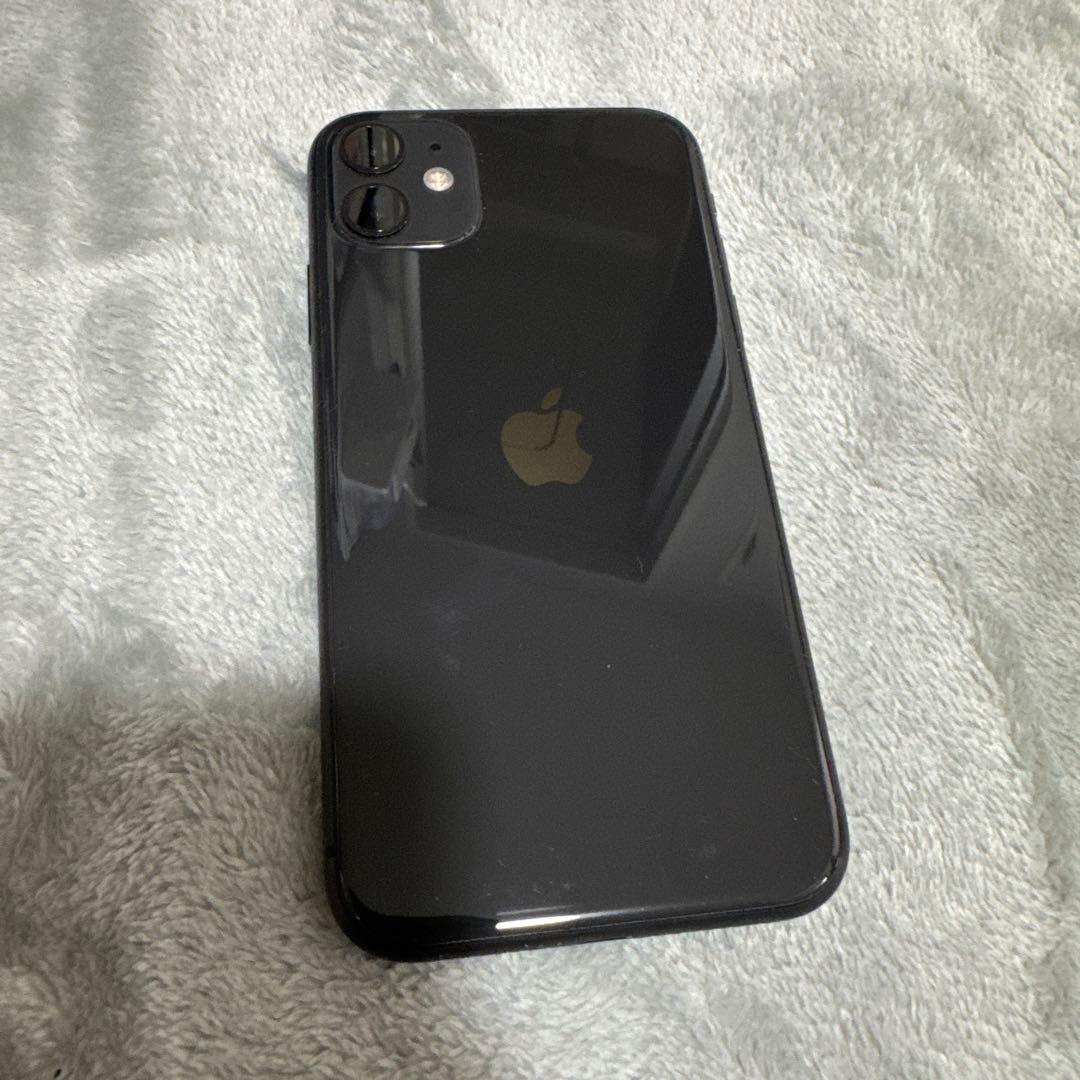 Apple iPhone 11 64G ブラック バッテリー残76%