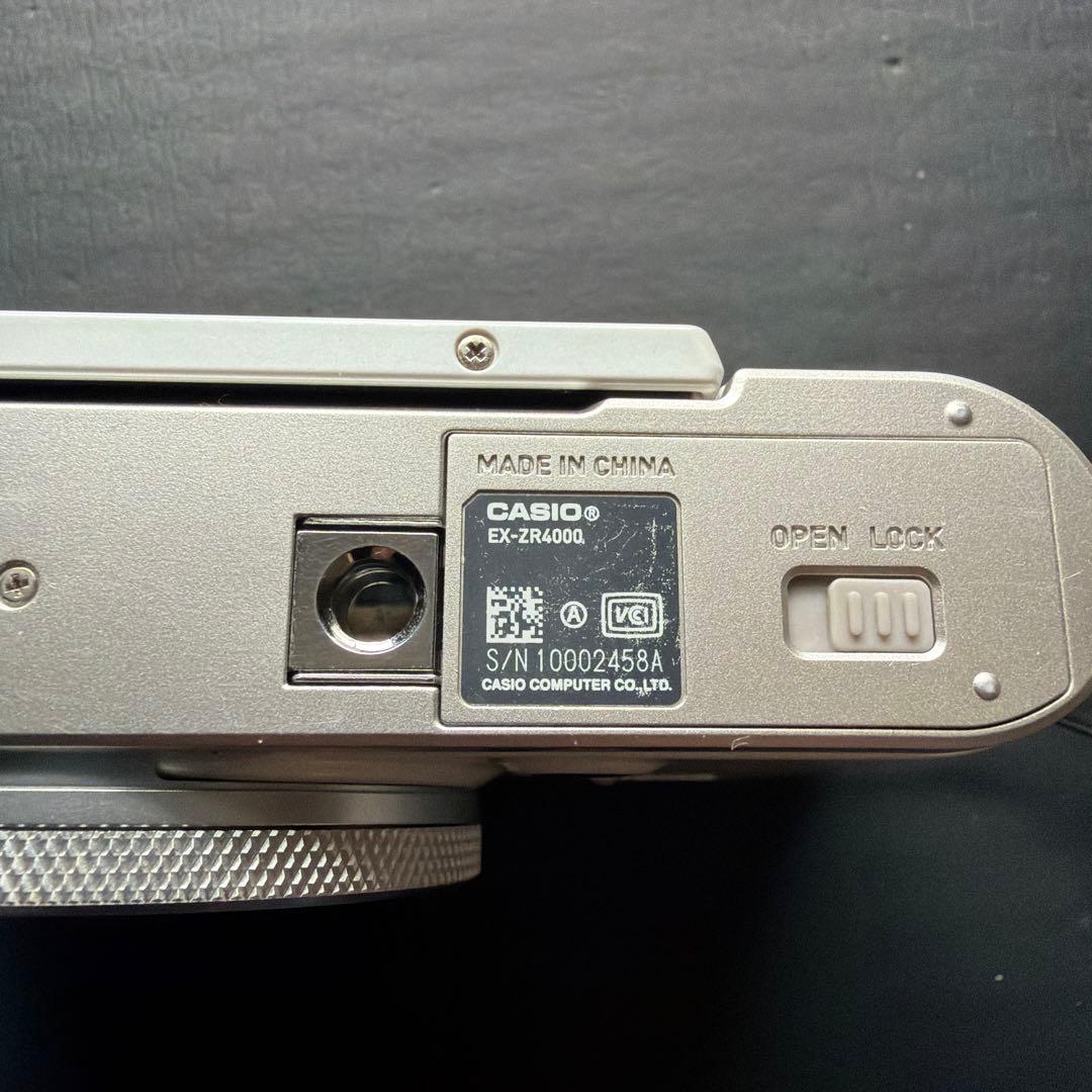 CASIO EXILIM HS EX-ZR4000コンパクトデジタルカメラ