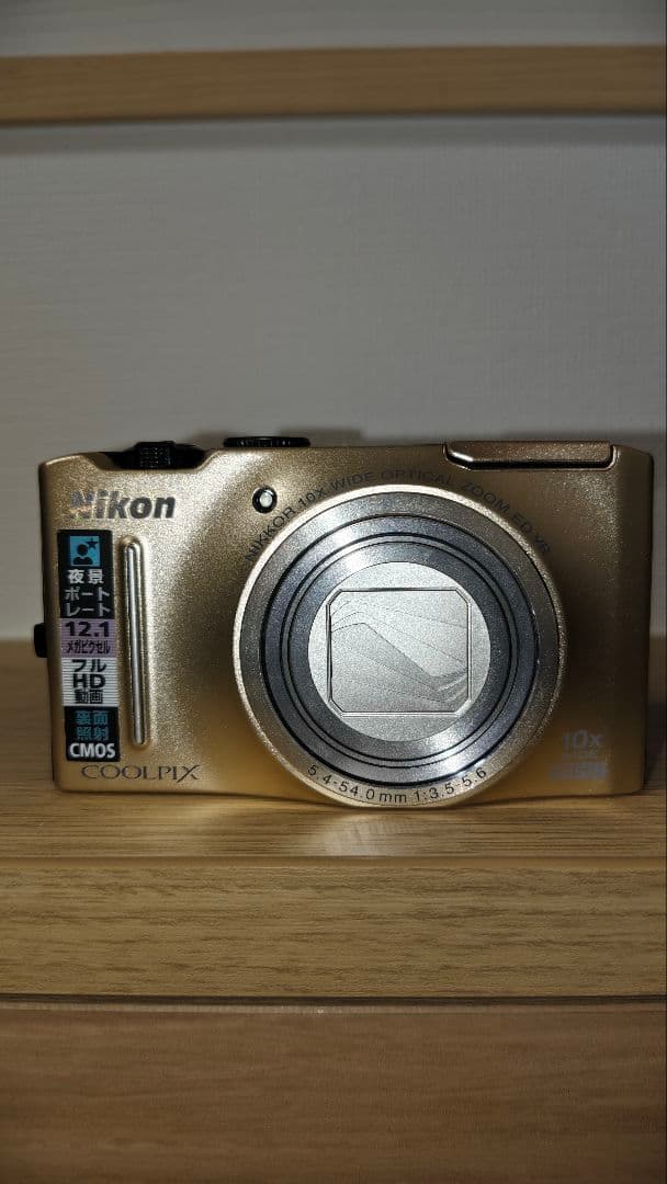 【ジャンク】Nikon COOLPIX S8100 ゴールド