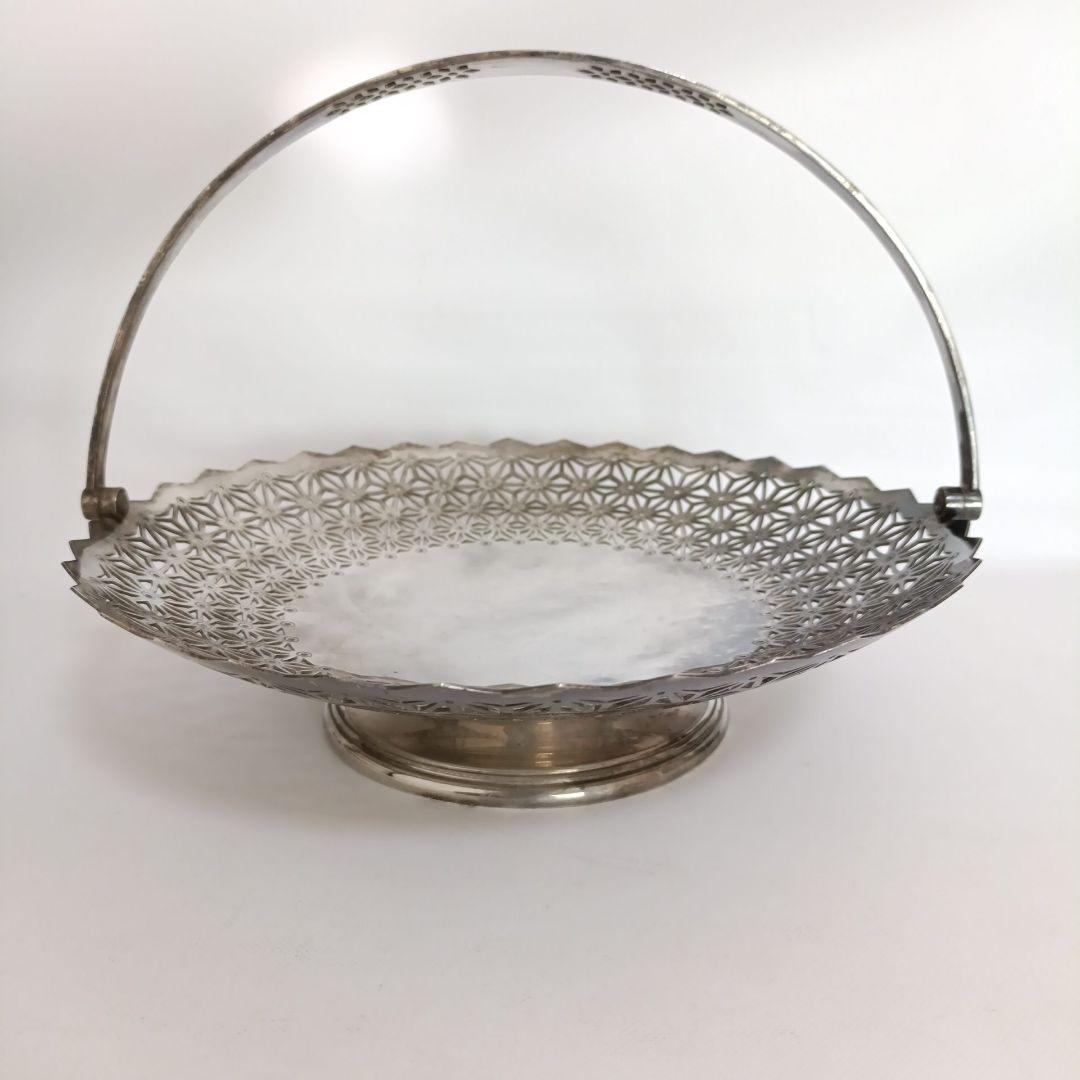 Mappin&webb マッピン&ウェッブ バスケット シルバープレート