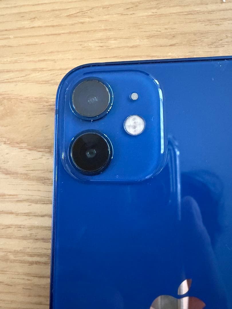 美品 iPhone 12 mini blue 128GB SIMフリー