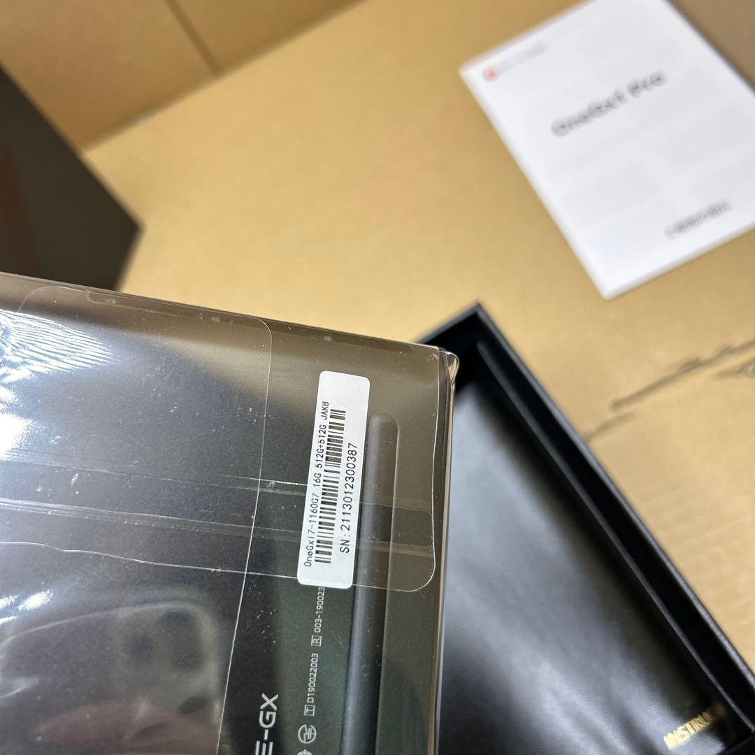 Windowsノート本体 OneNetBook OneGx1 pro core i7 16GB/1TB