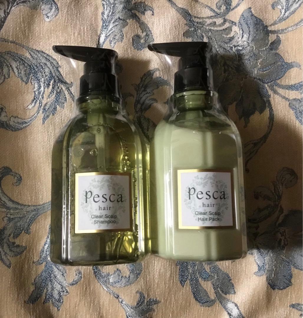 ♡ Pesca ♡ ヘアシャンプー＆ヘアパック500ml 新品未開封
