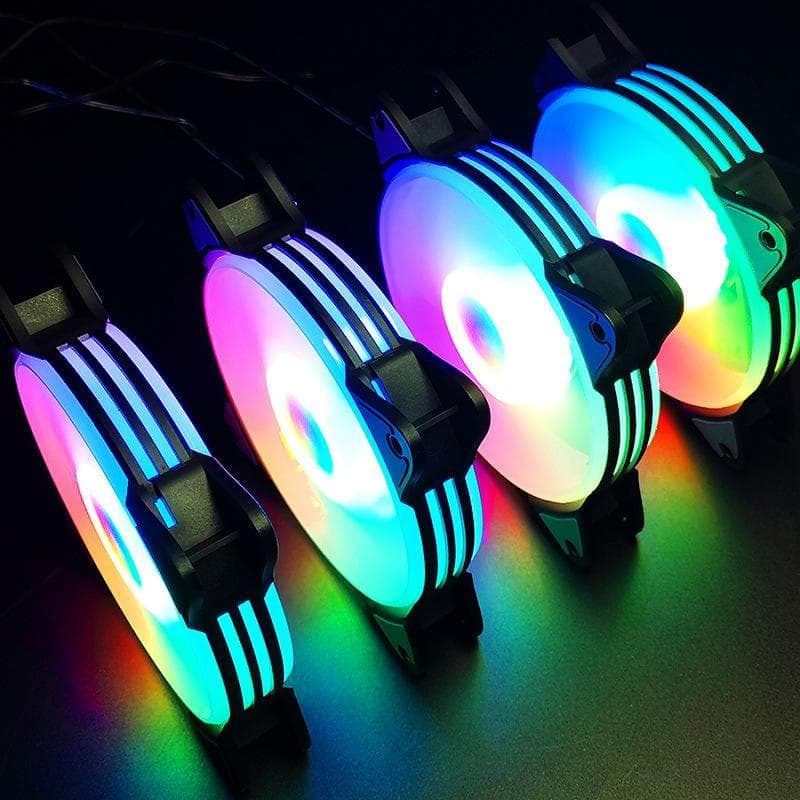 32個セット COOLMOON LEDファン リングライト 新品 長期保管品
