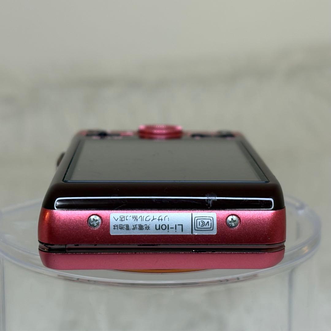 SONY カメラ　DSC-WX100 充電器　ピンク　コンデジ　動作品