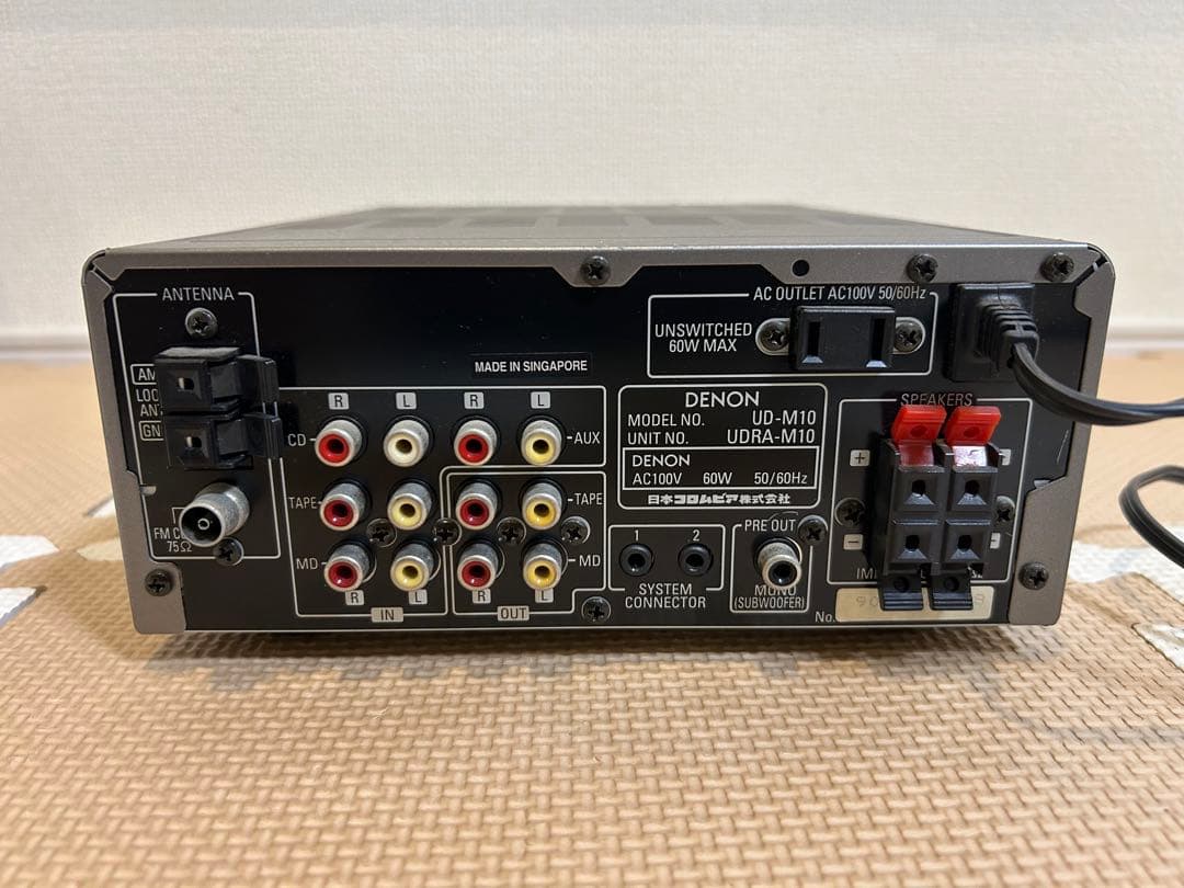【動作品】DENON UD-M10E 高音質チューナーアンプ