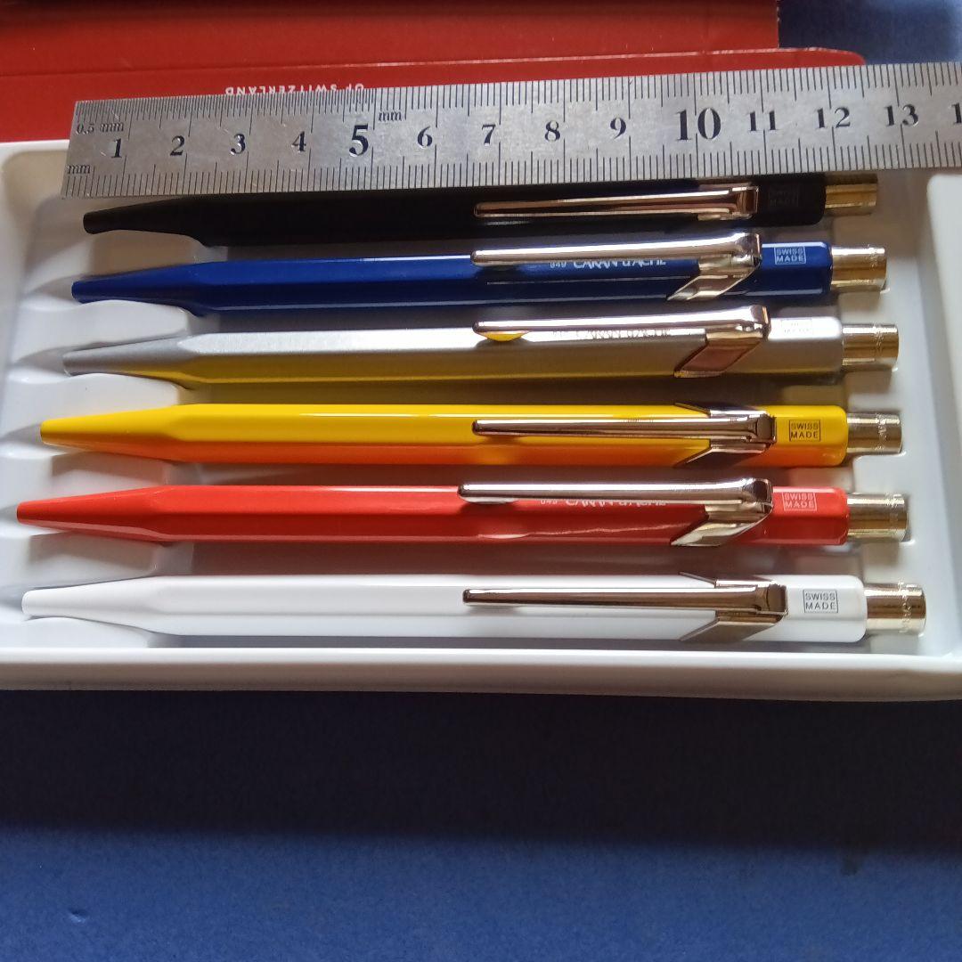カランダッシュ（Caran d'Ache ）ボールペン 6本セット