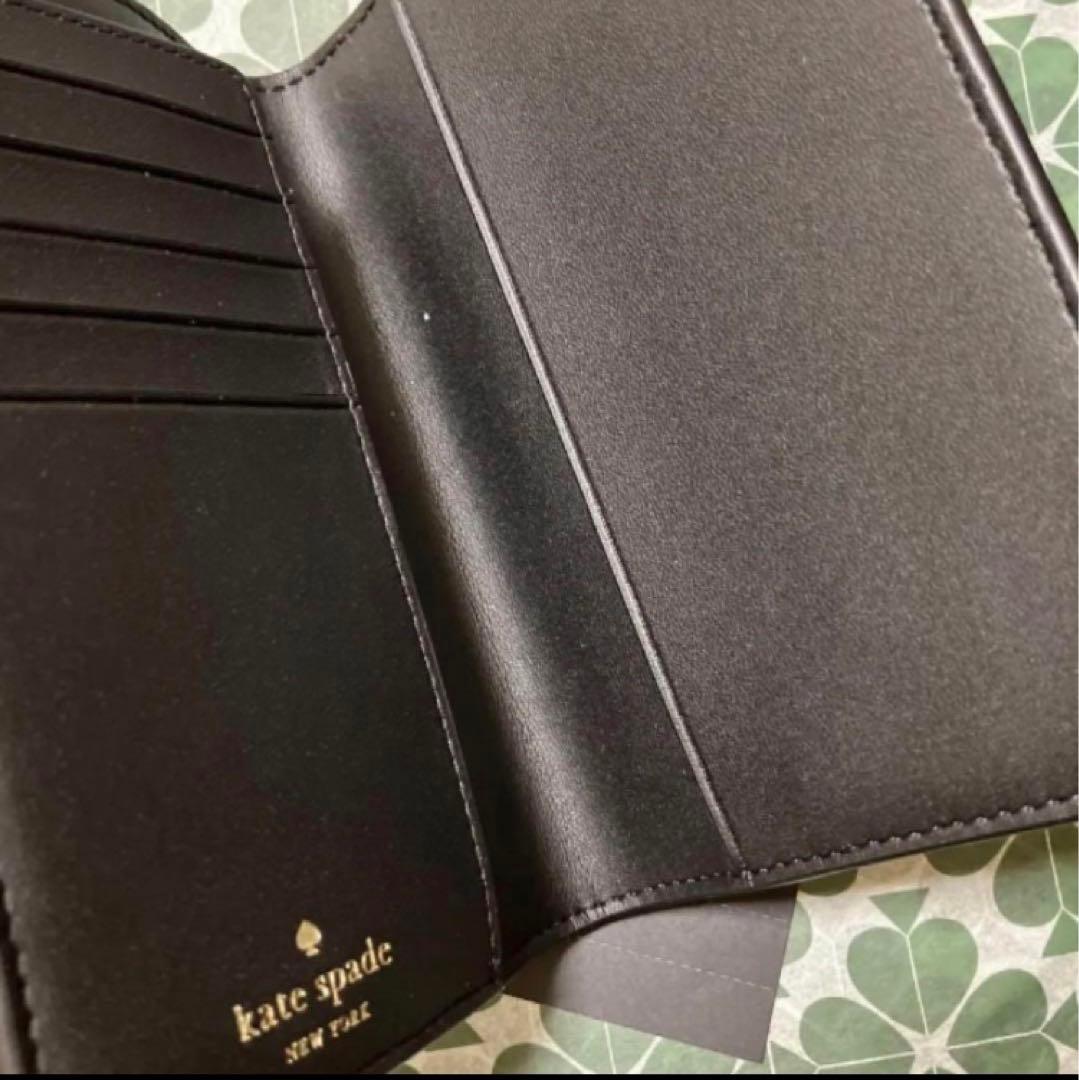 kate spade NEWYORK ケイトスペード　パスポートケース　ブラック