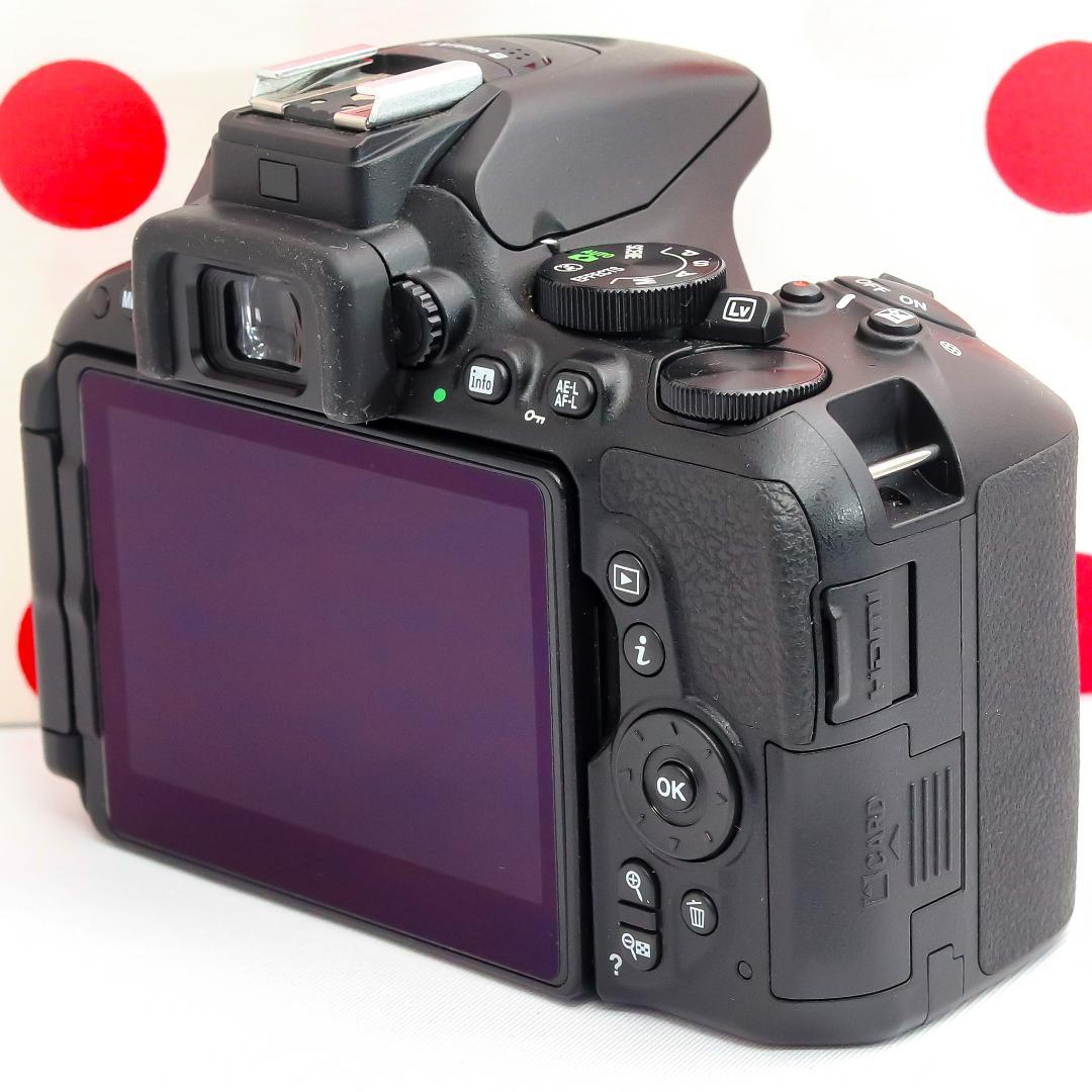 美品 ニコン Nikon D5500❤Wi-Fi転送機能付❤超高画質＆高性能