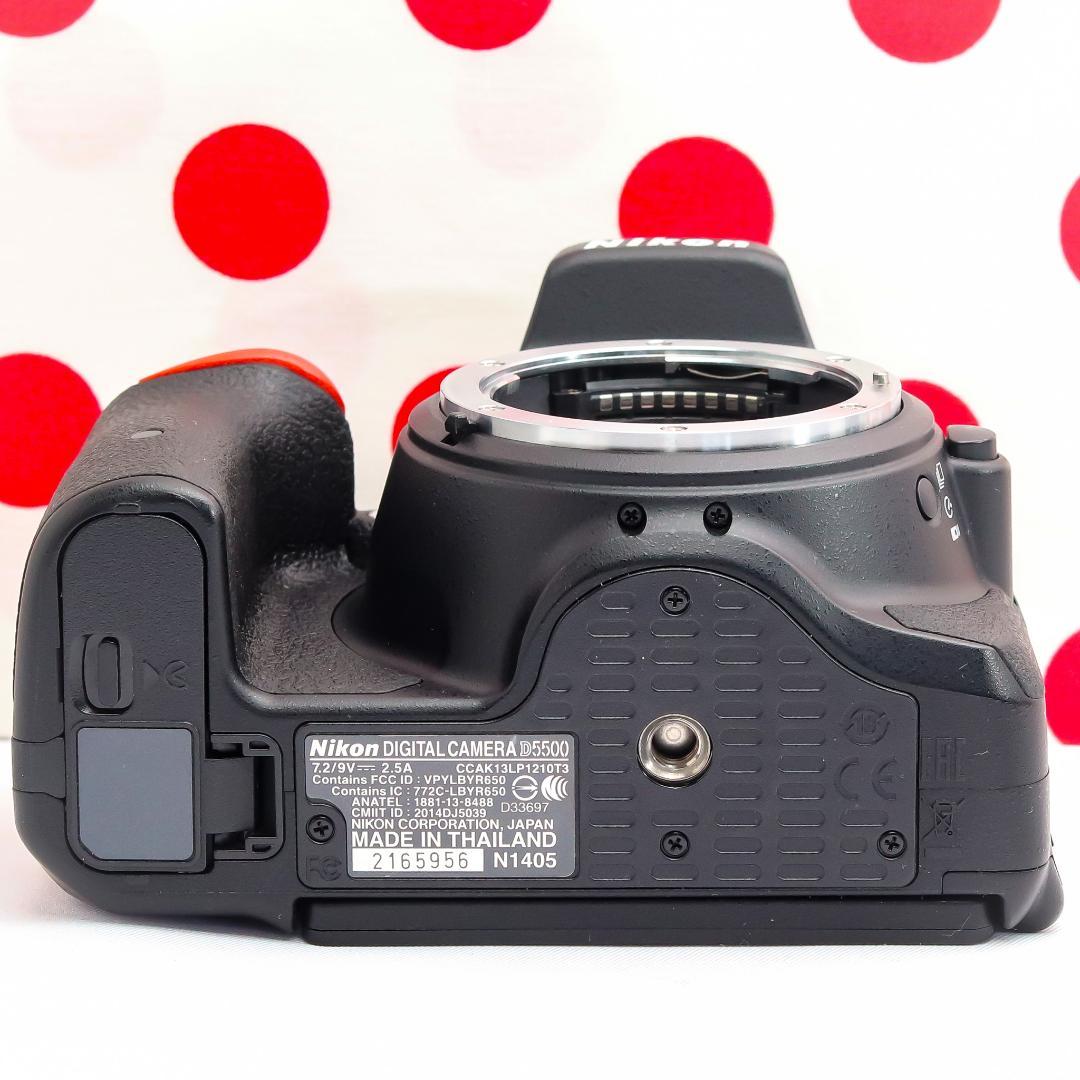 美品 ニコン Nikon D5500❤Wi-Fi転送機能付❤超高画質＆高性能