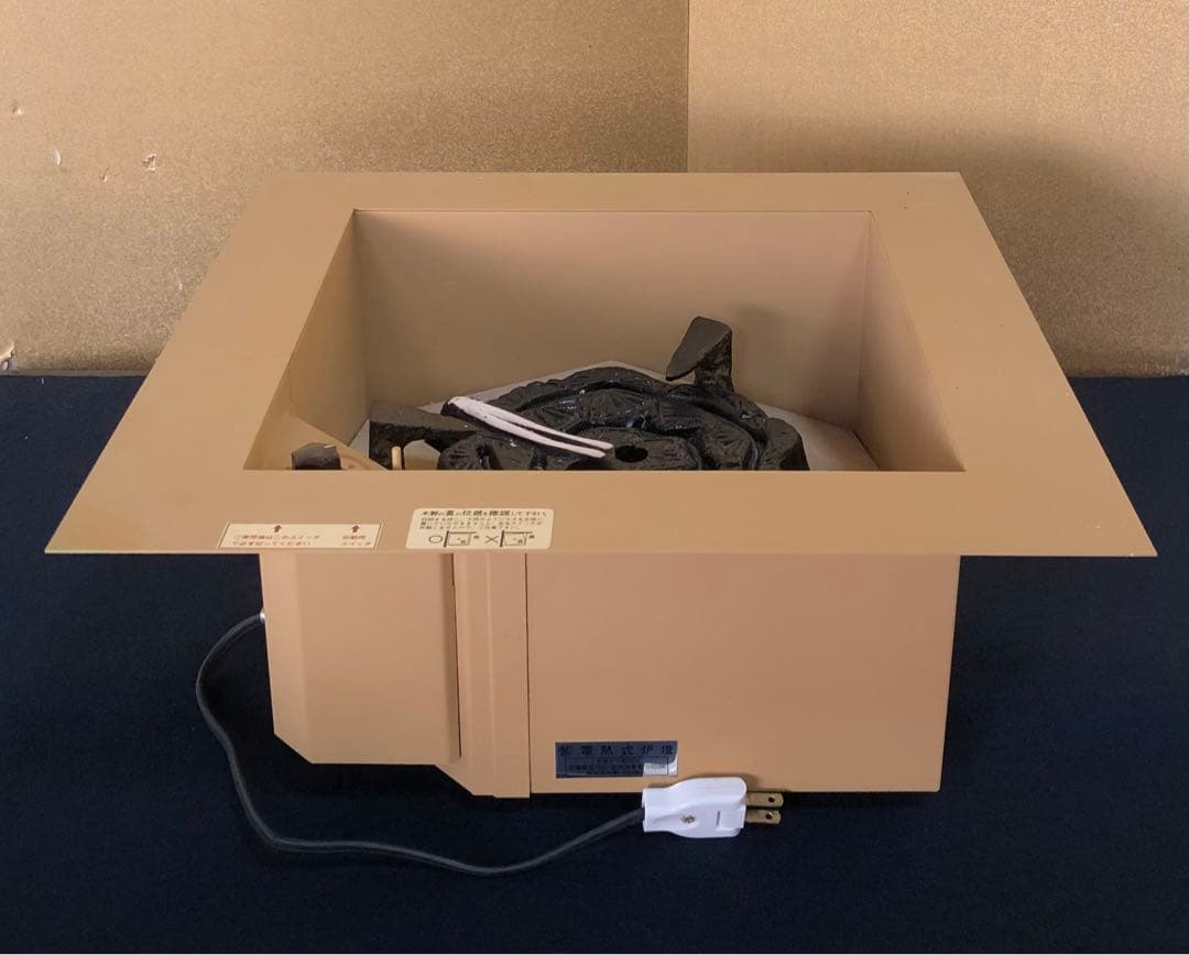 《R》茶道具 野々田商店 電熱式炉壇 A 元箱　1f