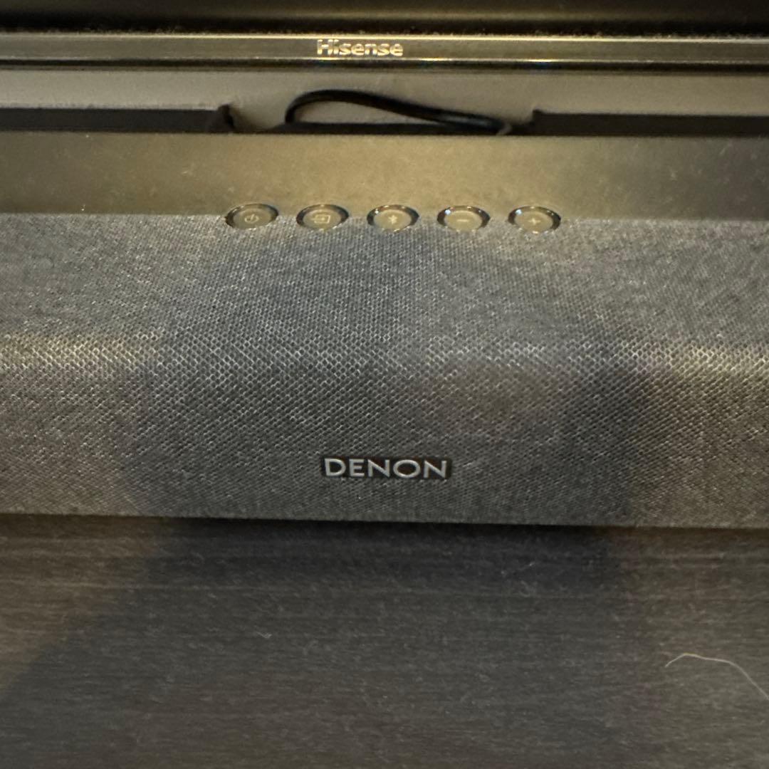 DENON　DHT-S218 サウンドバー 保証書あります。