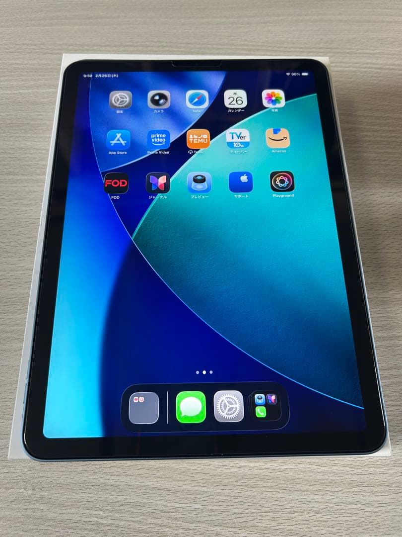 iPad Air 10.9インチ (第５世代）64GB バッテリー最大容量90%