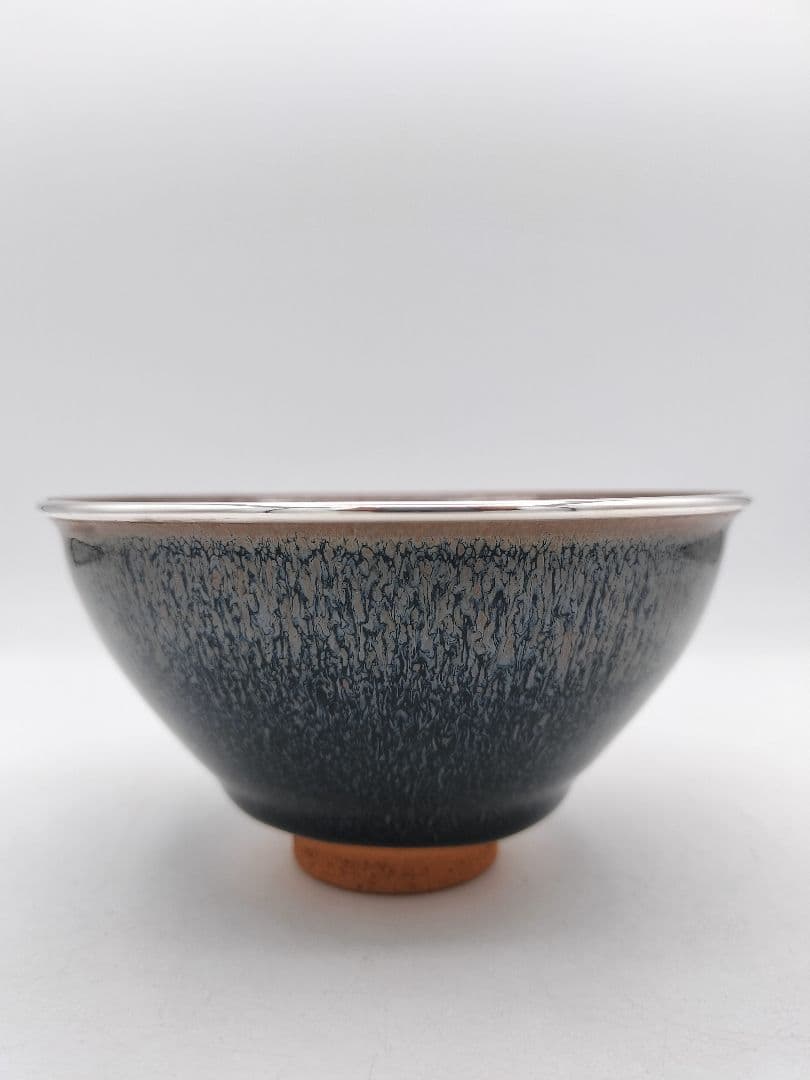 d008 天目茶碗 建盞 大石督幸 木箱 茶道具 古物