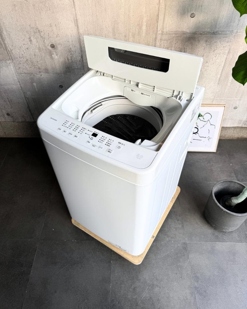 設置まで✨ IRIS OHYAMA 一人暮らし洗濯機5kg✨ 2025年製⭕️