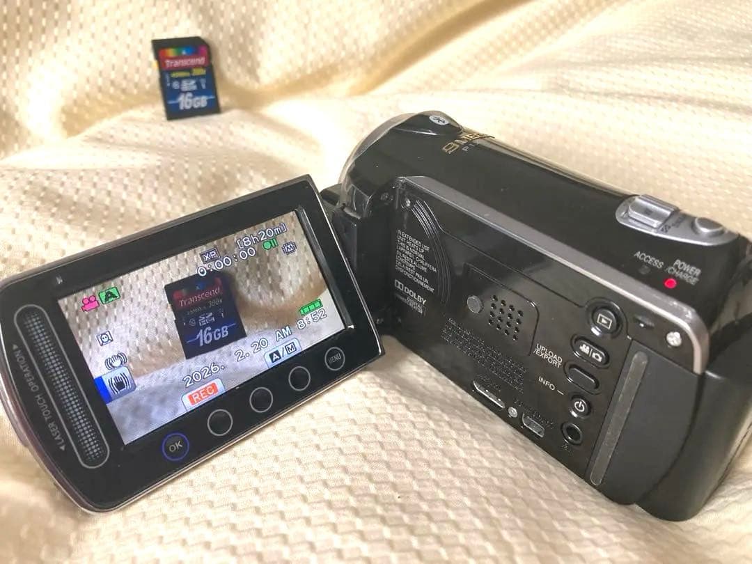 ◆❖ビクター EverioエブリオHD ビデオカメラGZ-HM570-B美品❖◆