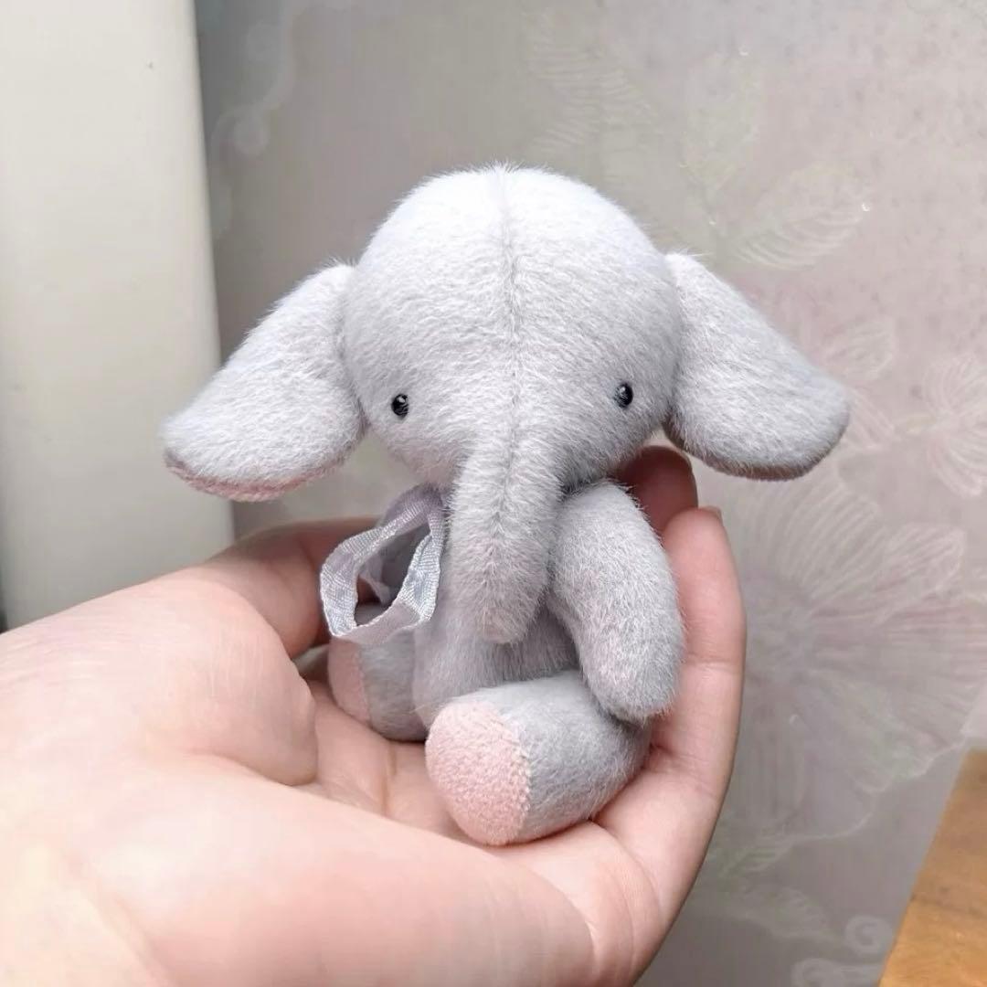 モチモチベイビーエレファント 象 アーティストベア 海外作家様 ハンドメイド